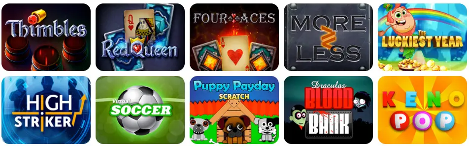Jeux en ligne RIZZ CASINO
